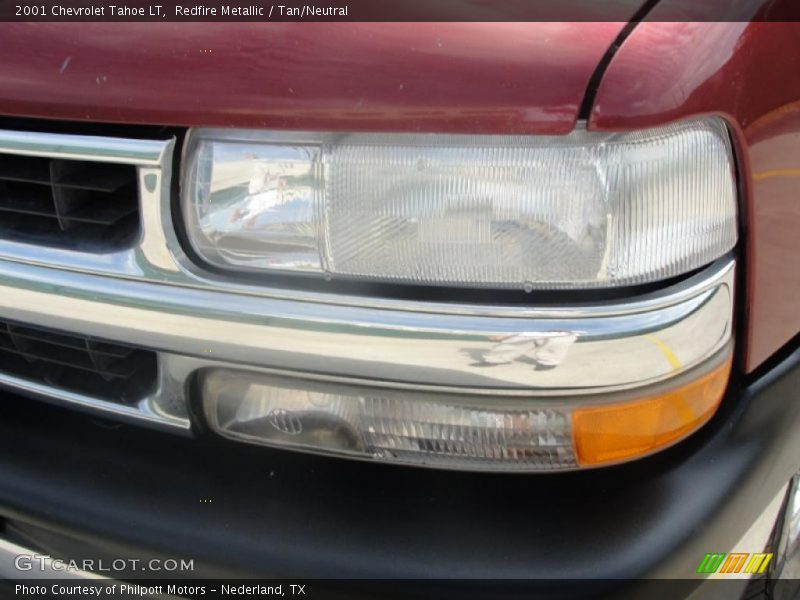 Redfire Metallic / Tan/Neutral 2001 Chevrolet Tahoe LT