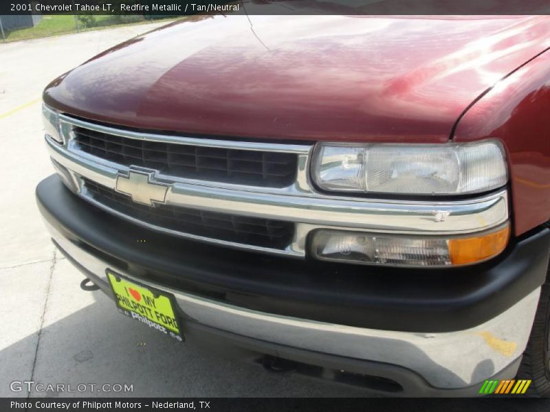 Redfire Metallic / Tan/Neutral 2001 Chevrolet Tahoe LT