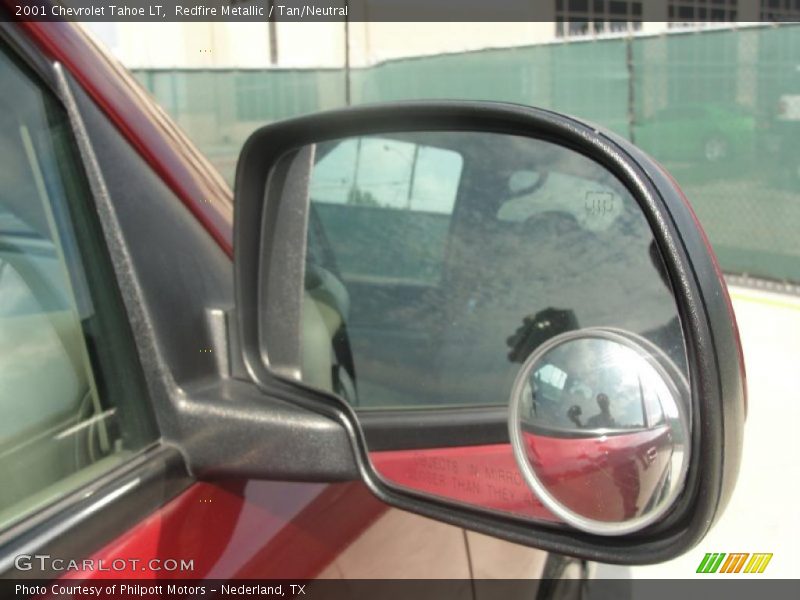 Redfire Metallic / Tan/Neutral 2001 Chevrolet Tahoe LT