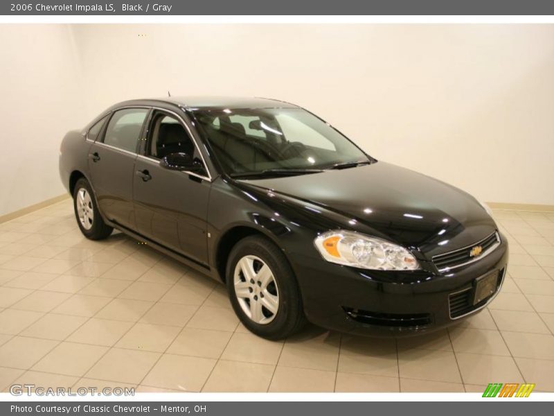 Black / Gray 2006 Chevrolet Impala LS