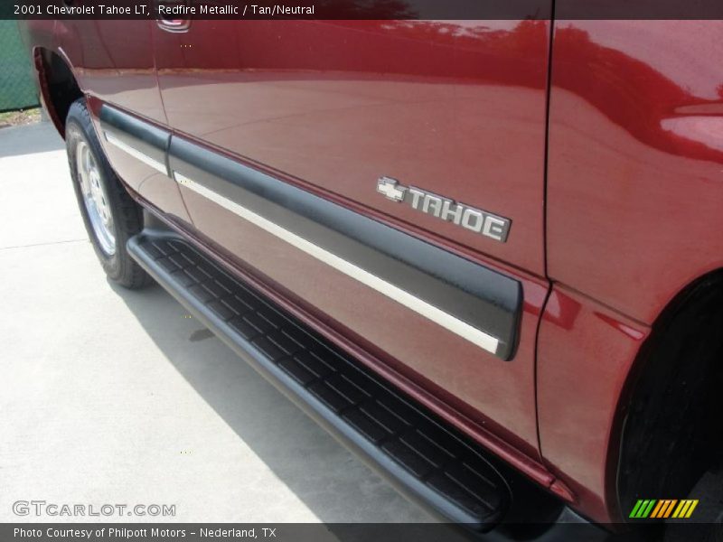 Redfire Metallic / Tan/Neutral 2001 Chevrolet Tahoe LT