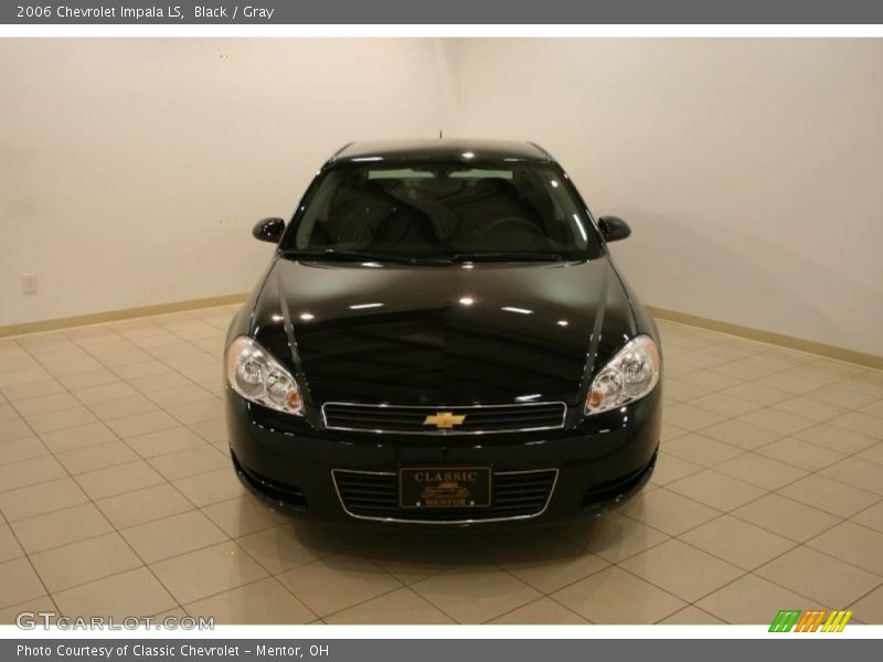 Black / Gray 2006 Chevrolet Impala LS