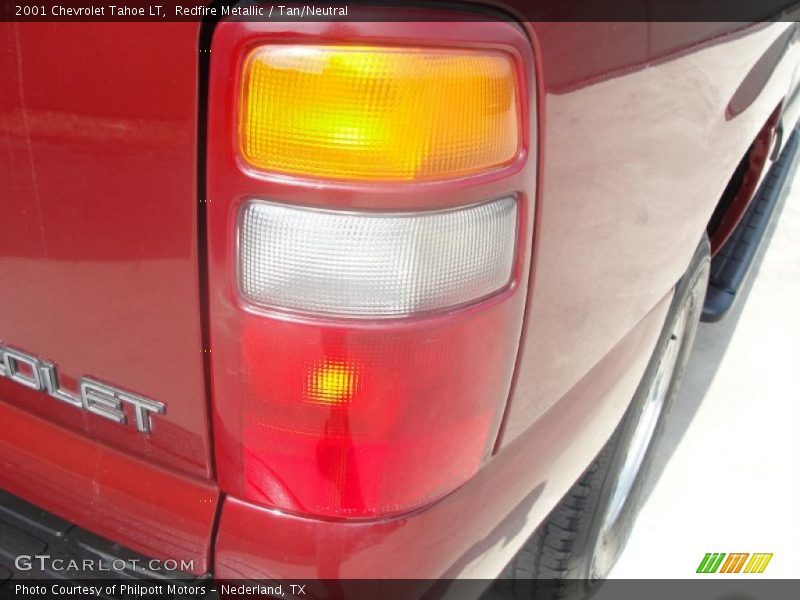 Redfire Metallic / Tan/Neutral 2001 Chevrolet Tahoe LT