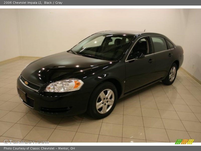 Black / Gray 2006 Chevrolet Impala LS