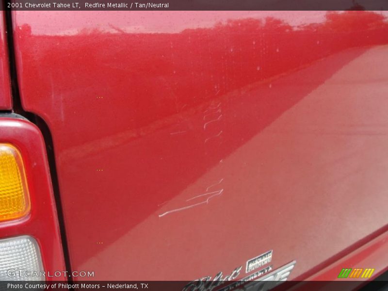 Redfire Metallic / Tan/Neutral 2001 Chevrolet Tahoe LT
