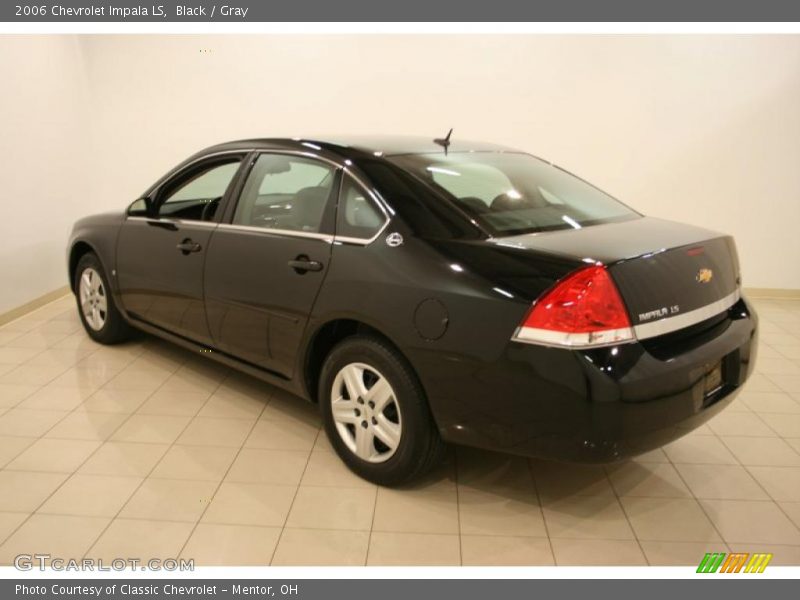 Black / Gray 2006 Chevrolet Impala LS