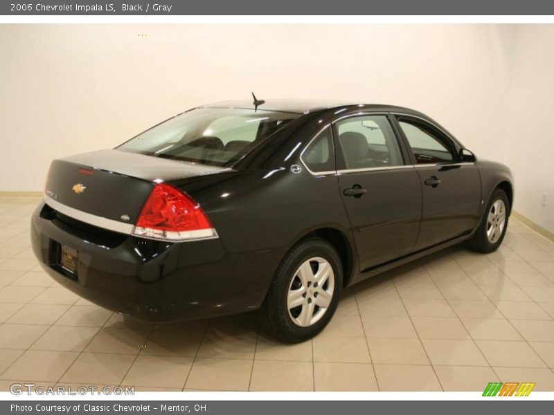 Black / Gray 2006 Chevrolet Impala LS