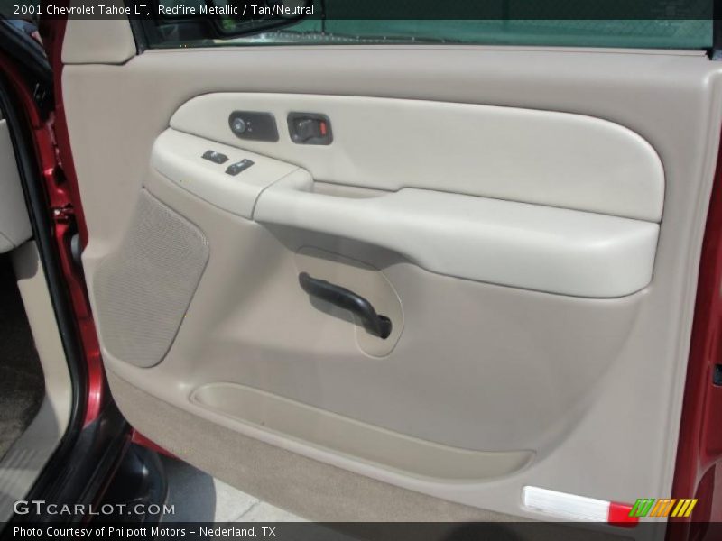 Redfire Metallic / Tan/Neutral 2001 Chevrolet Tahoe LT
