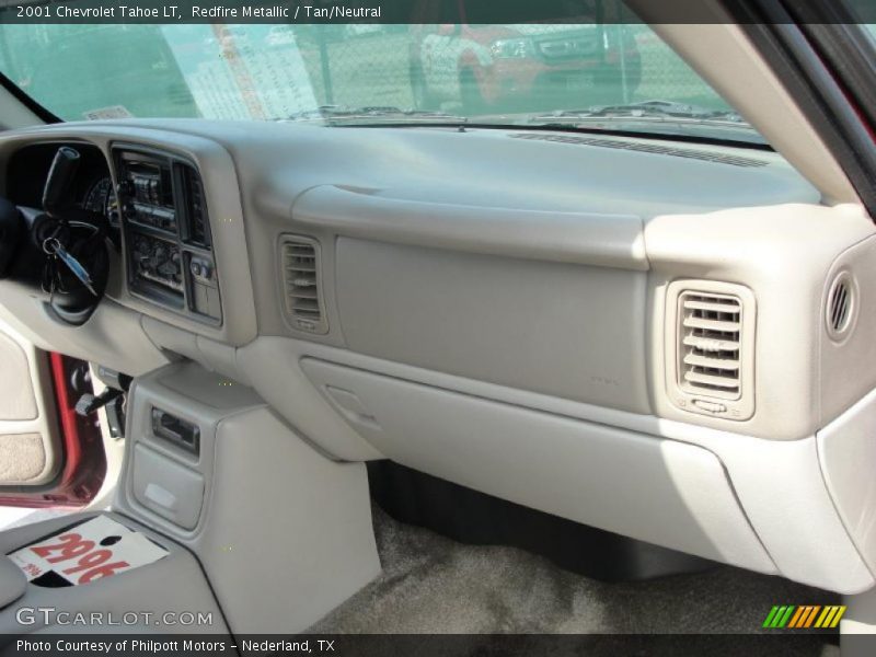 Redfire Metallic / Tan/Neutral 2001 Chevrolet Tahoe LT