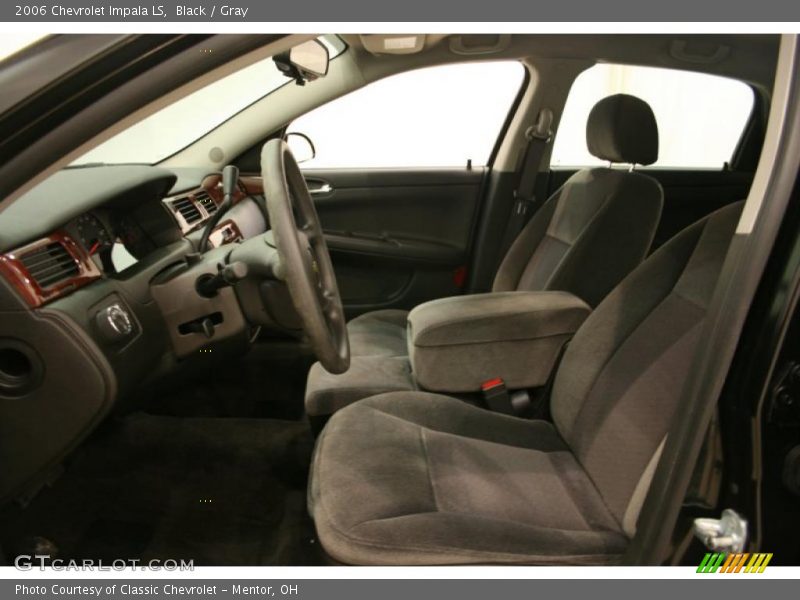 Black / Gray 2006 Chevrolet Impala LS
