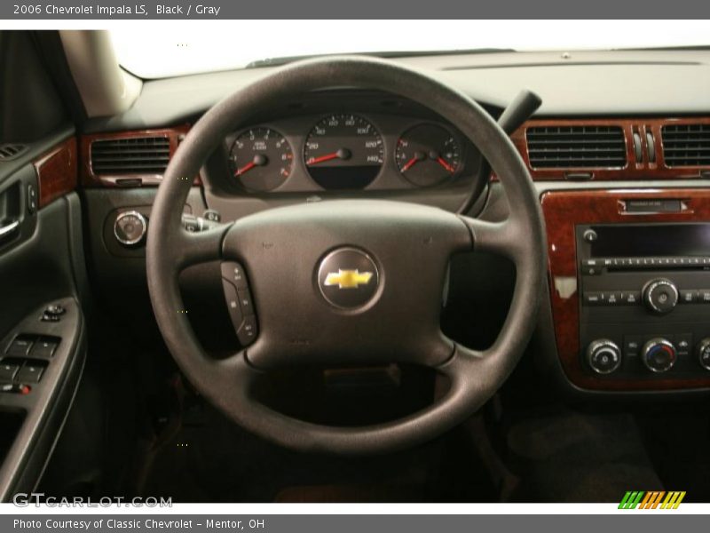 Black / Gray 2006 Chevrolet Impala LS