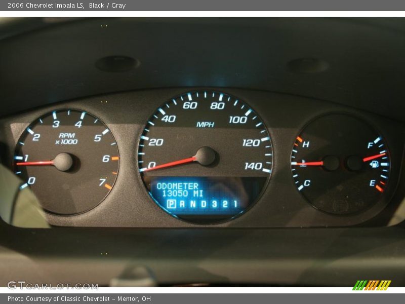 Black / Gray 2006 Chevrolet Impala LS
