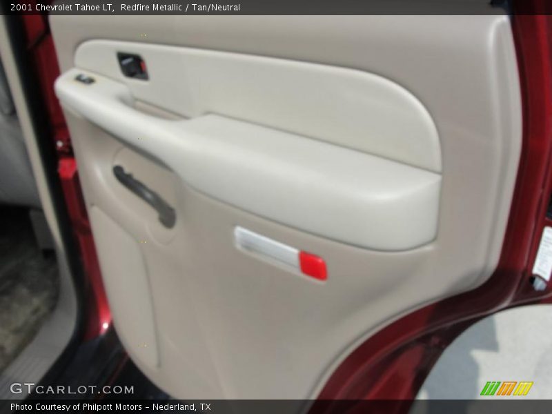 Redfire Metallic / Tan/Neutral 2001 Chevrolet Tahoe LT