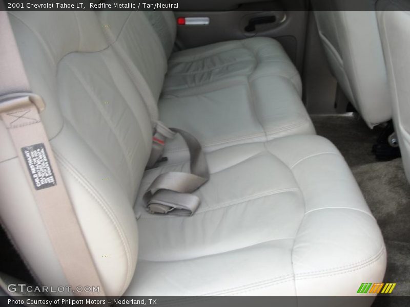 Redfire Metallic / Tan/Neutral 2001 Chevrolet Tahoe LT
