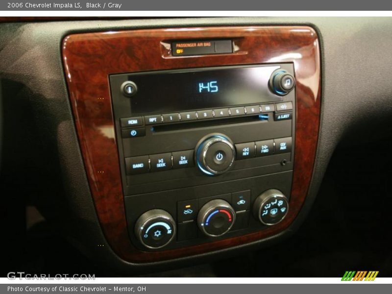 Black / Gray 2006 Chevrolet Impala LS
