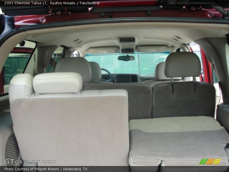 Redfire Metallic / Tan/Neutral 2001 Chevrolet Tahoe LT