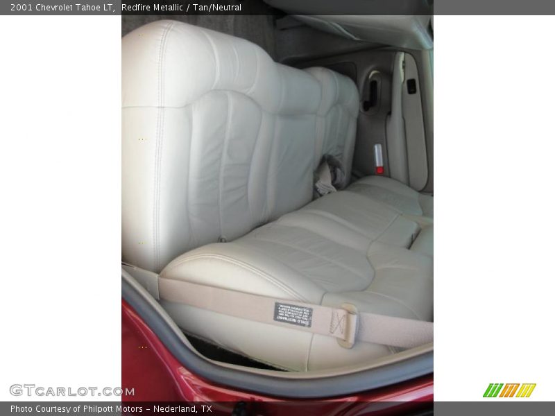 Redfire Metallic / Tan/Neutral 2001 Chevrolet Tahoe LT