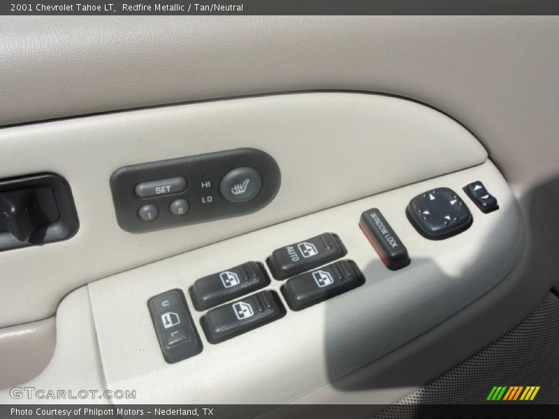 Redfire Metallic / Tan/Neutral 2001 Chevrolet Tahoe LT