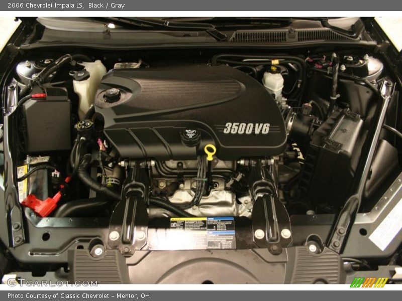 Black / Gray 2006 Chevrolet Impala LS
