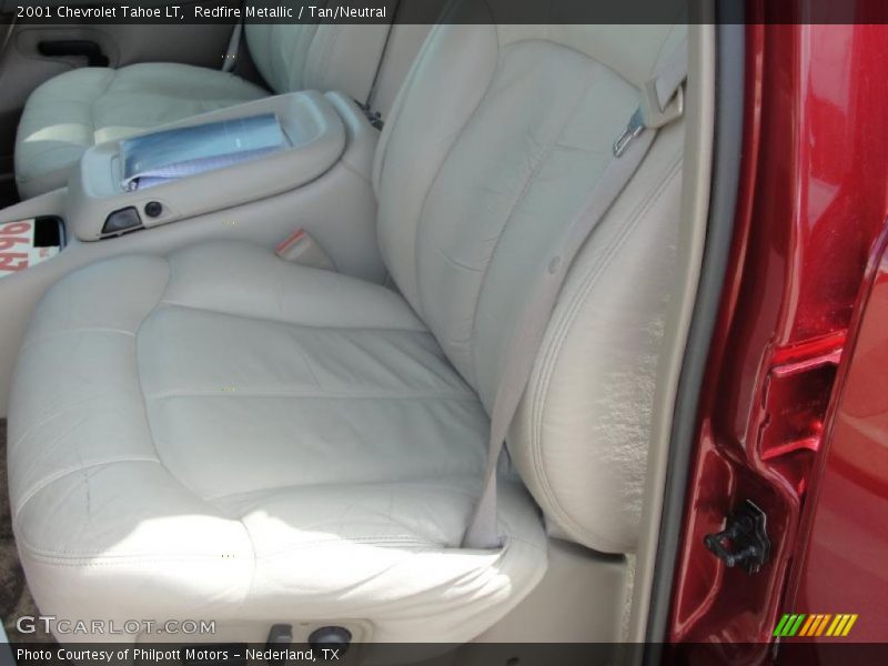 Redfire Metallic / Tan/Neutral 2001 Chevrolet Tahoe LT