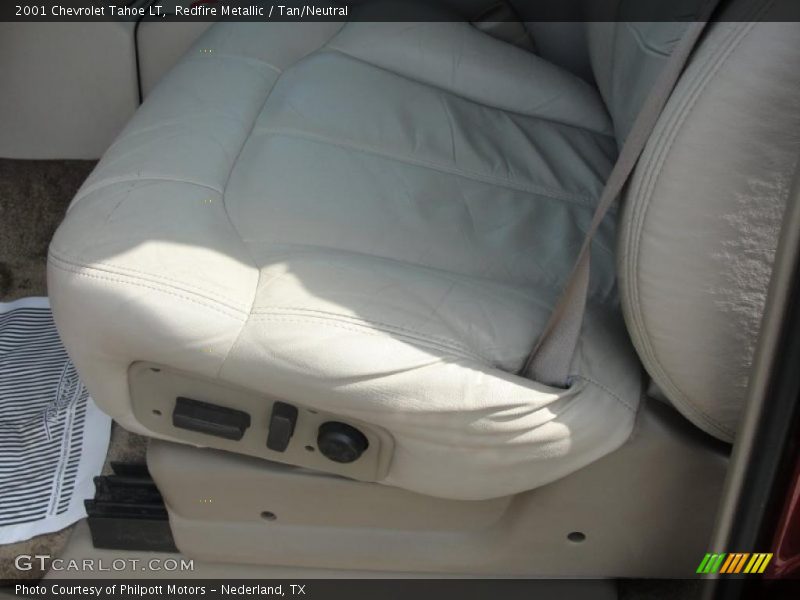 Redfire Metallic / Tan/Neutral 2001 Chevrolet Tahoe LT