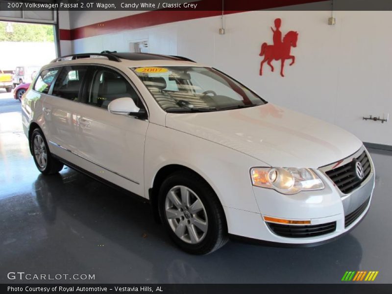 Candy White / Classic Grey 2007 Volkswagen Passat 2.0T Wagon