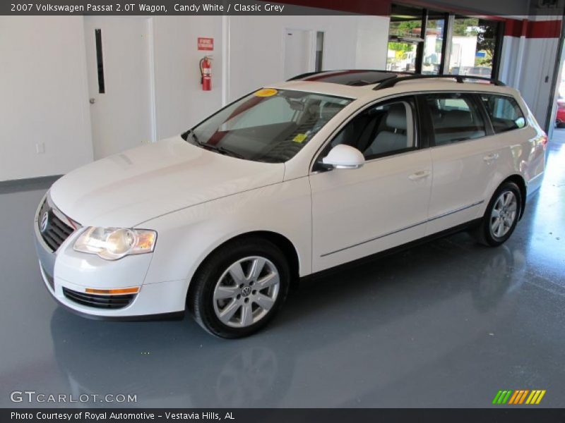 Candy White / Classic Grey 2007 Volkswagen Passat 2.0T Wagon