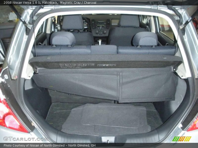 Magnetic Gray / Charcoal 2008 Nissan Versa 1.8 SL Hatchback