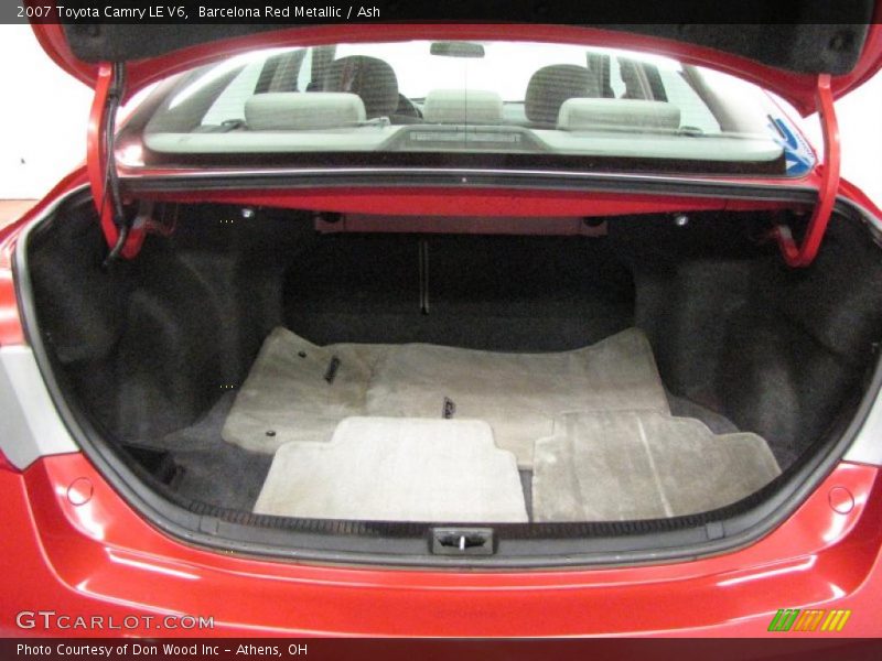 Barcelona Red Metallic / Ash 2007 Toyota Camry LE V6