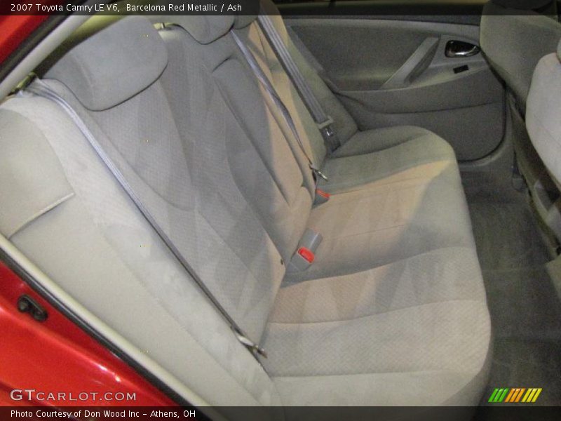 Barcelona Red Metallic / Ash 2007 Toyota Camry LE V6