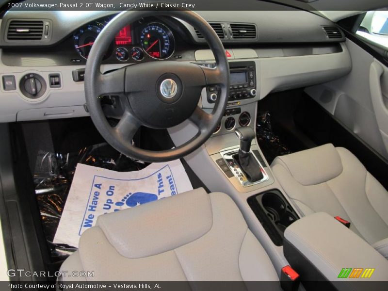 Candy White / Classic Grey 2007 Volkswagen Passat 2.0T Wagon