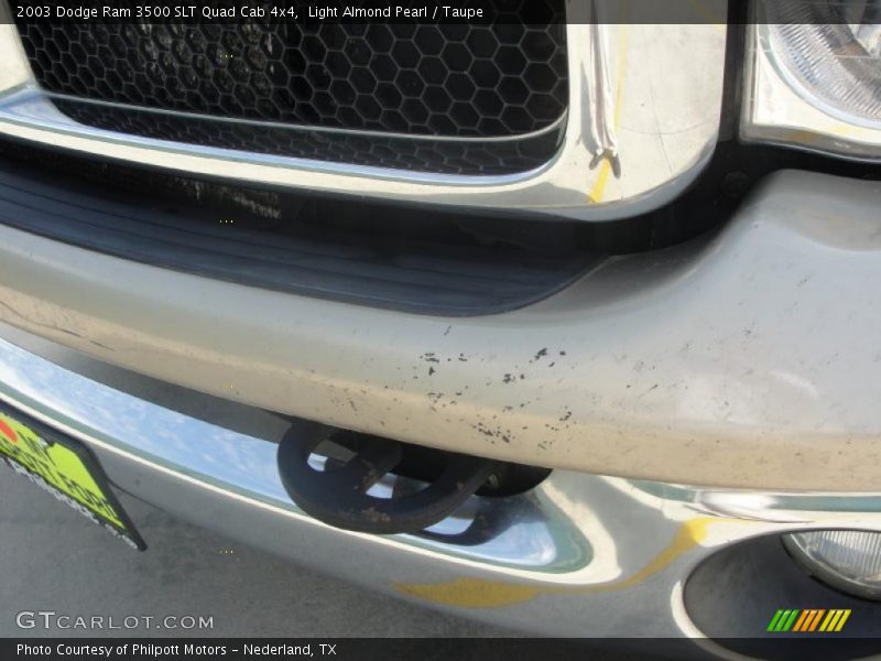 Light Almond Pearl / Taupe 2003 Dodge Ram 3500 SLT Quad Cab 4x4
