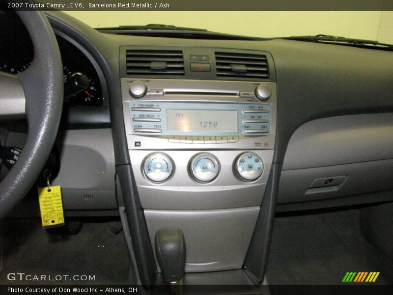 Barcelona Red Metallic / Ash 2007 Toyota Camry LE V6