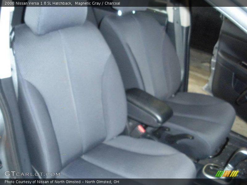 Magnetic Gray / Charcoal 2008 Nissan Versa 1.8 SL Hatchback