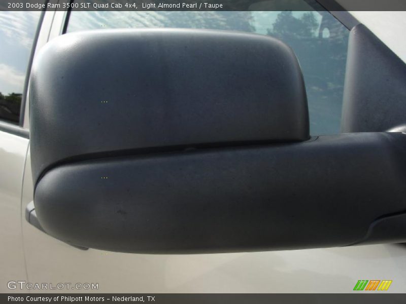 Light Almond Pearl / Taupe 2003 Dodge Ram 3500 SLT Quad Cab 4x4