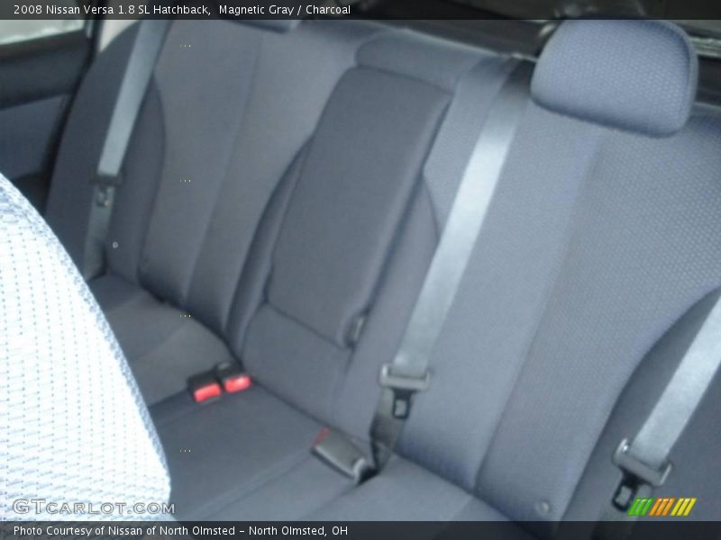 Magnetic Gray / Charcoal 2008 Nissan Versa 1.8 SL Hatchback