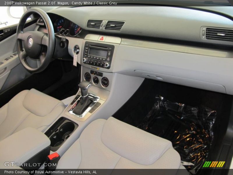 Candy White / Classic Grey 2007 Volkswagen Passat 2.0T Wagon