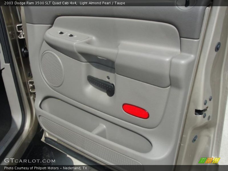 Light Almond Pearl / Taupe 2003 Dodge Ram 3500 SLT Quad Cab 4x4