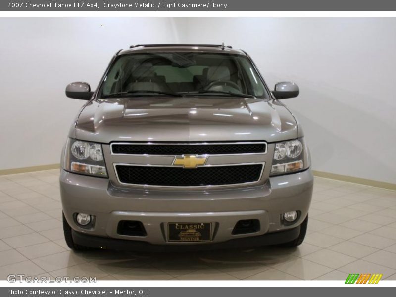 Graystone Metallic / Light Cashmere/Ebony 2007 Chevrolet Tahoe LTZ 4x4