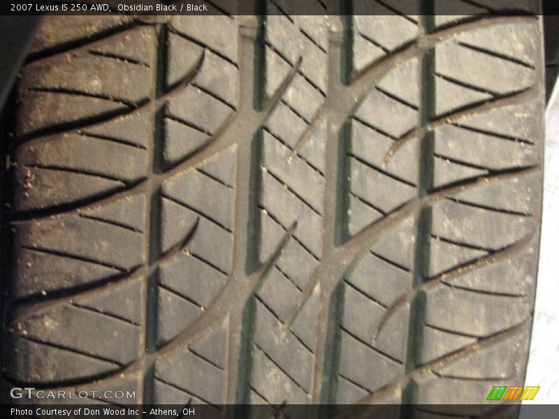 Obsidian Black / Black 2007 Lexus IS 250 AWD