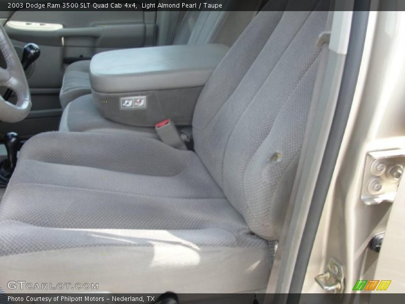 Light Almond Pearl / Taupe 2003 Dodge Ram 3500 SLT Quad Cab 4x4