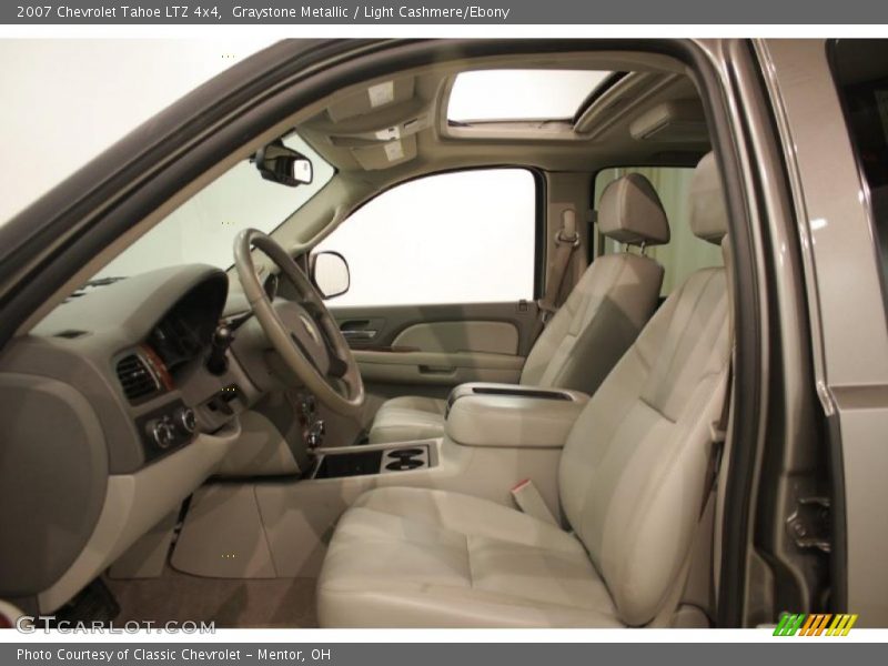 Graystone Metallic / Light Cashmere/Ebony 2007 Chevrolet Tahoe LTZ 4x4