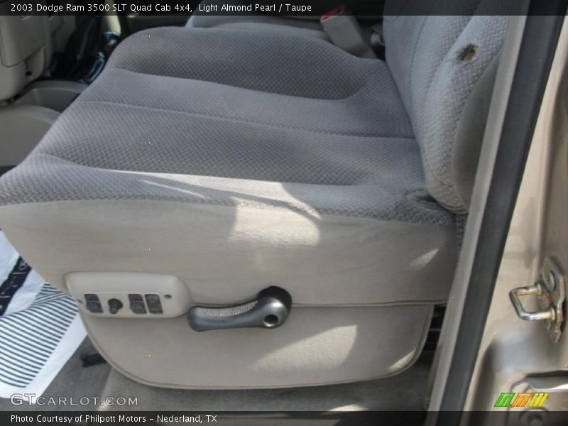 Light Almond Pearl / Taupe 2003 Dodge Ram 3500 SLT Quad Cab 4x4