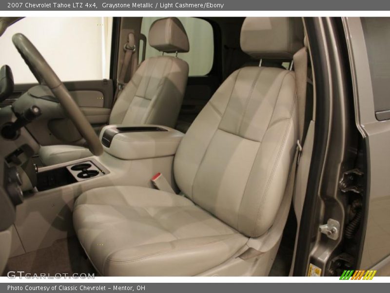 Graystone Metallic / Light Cashmere/Ebony 2007 Chevrolet Tahoe LTZ 4x4