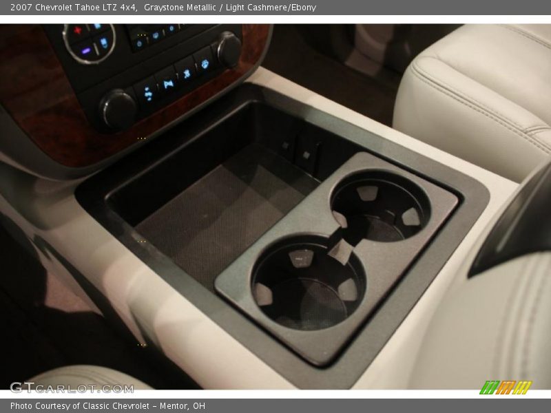 Graystone Metallic / Light Cashmere/Ebony 2007 Chevrolet Tahoe LTZ 4x4