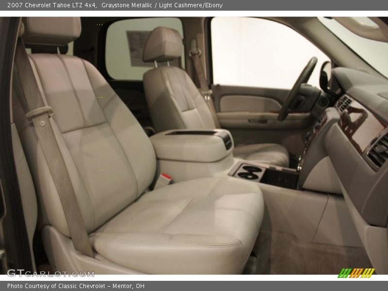 Graystone Metallic / Light Cashmere/Ebony 2007 Chevrolet Tahoe LTZ 4x4
