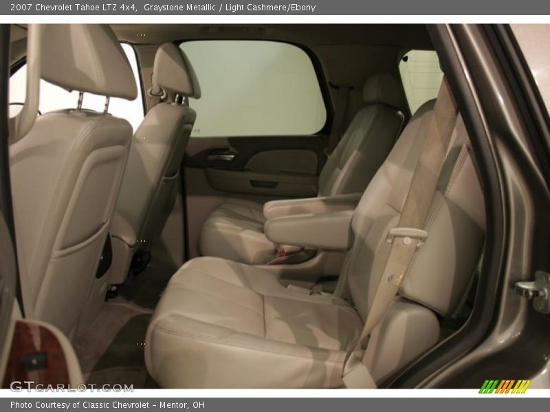 Graystone Metallic / Light Cashmere/Ebony 2007 Chevrolet Tahoe LTZ 4x4