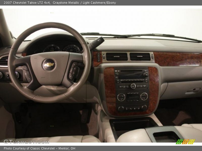 Graystone Metallic / Light Cashmere/Ebony 2007 Chevrolet Tahoe LTZ 4x4