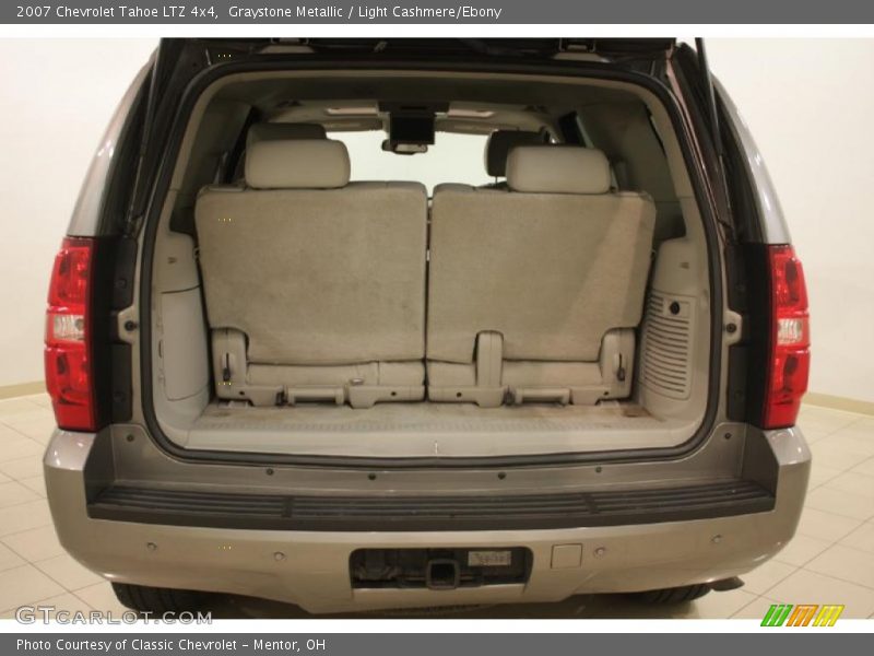 Graystone Metallic / Light Cashmere/Ebony 2007 Chevrolet Tahoe LTZ 4x4