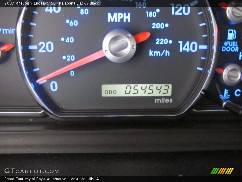 Kalapana Black / Black 2007 Mitsubishi Endeavor SE